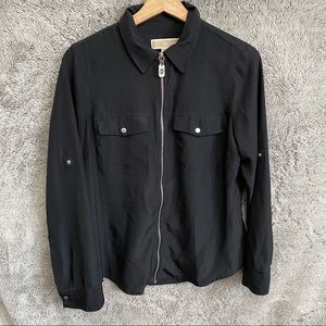 Michael Kors Zip Up Blouse